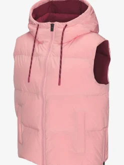 Gilet matelassé avec glissière latérale