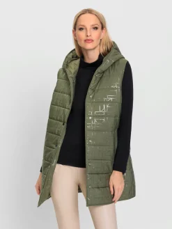 Gilet matelassé effet de brillance