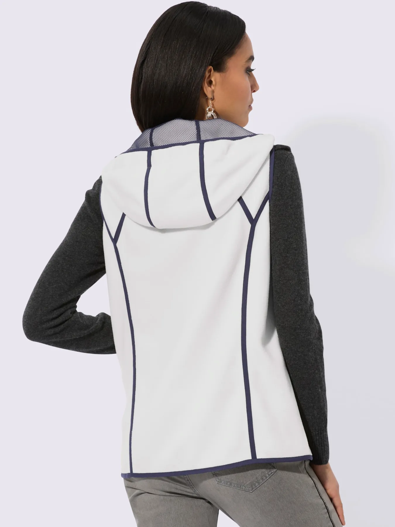 Gilet polaire en polyester recyclé