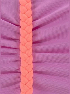 Haut de bikini bandeau à armatures design contrasté