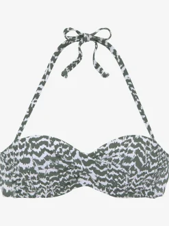 Haut de bikini bandeau à armatures design tendance