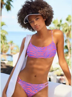 Haut de bikini bustier bonnets amovibles