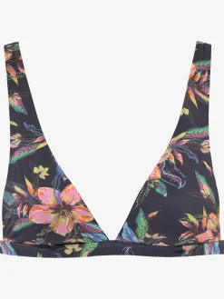 Haut de bikini triangle design floral