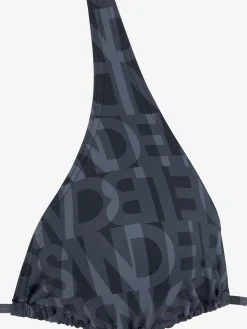 Haut de bikini triangle imprimé tendance