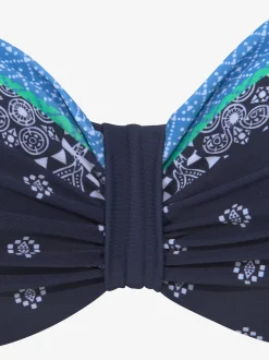 Haut de maillot de bain à armatures imprimé