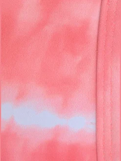 Haut de maillot de bain à armatures imprimé, effet de couleur différent pour chaque pièce