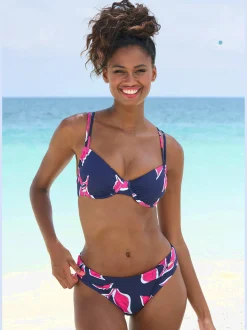 Haut de maillot de bain à armatures design tendance
