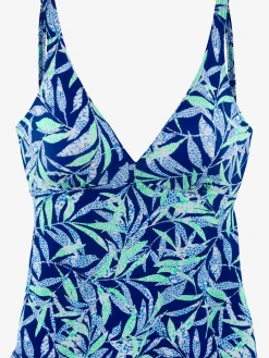 Haut de maillot de bain à armatures imprimé tendance