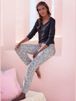 Haut de pyjama manches longues ultra-douces