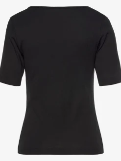 Haut de pyjama t-shirt à encolure ronde