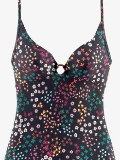Haut de tankini imprimé floral moderne