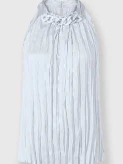 Haut plissé accessoire élégant