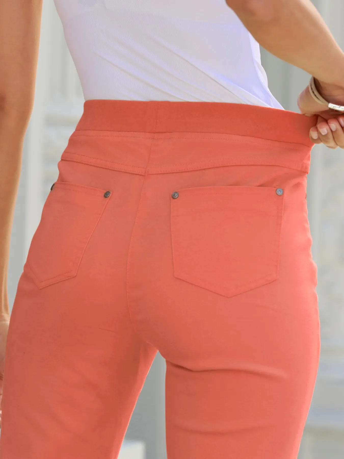Jean 7/8 avec coton