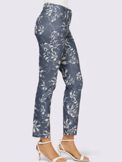 Jean 5 poches forme courte tendance