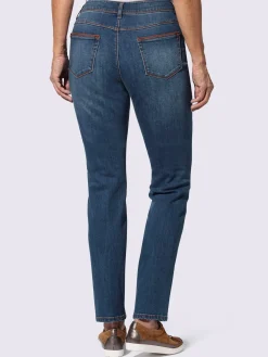 Jean 5 poches qualité coton extensible indéformable