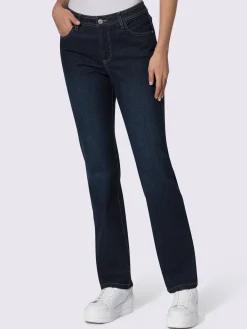 Jean 5 poches qualité coton extensible indéformable