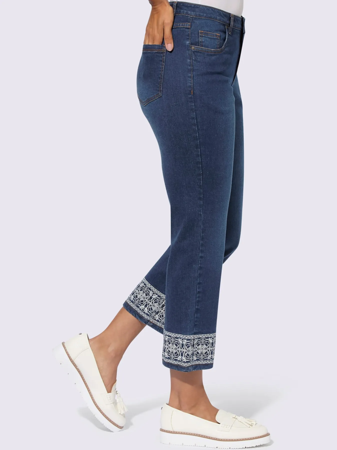 Jean 7/8 qualité coton