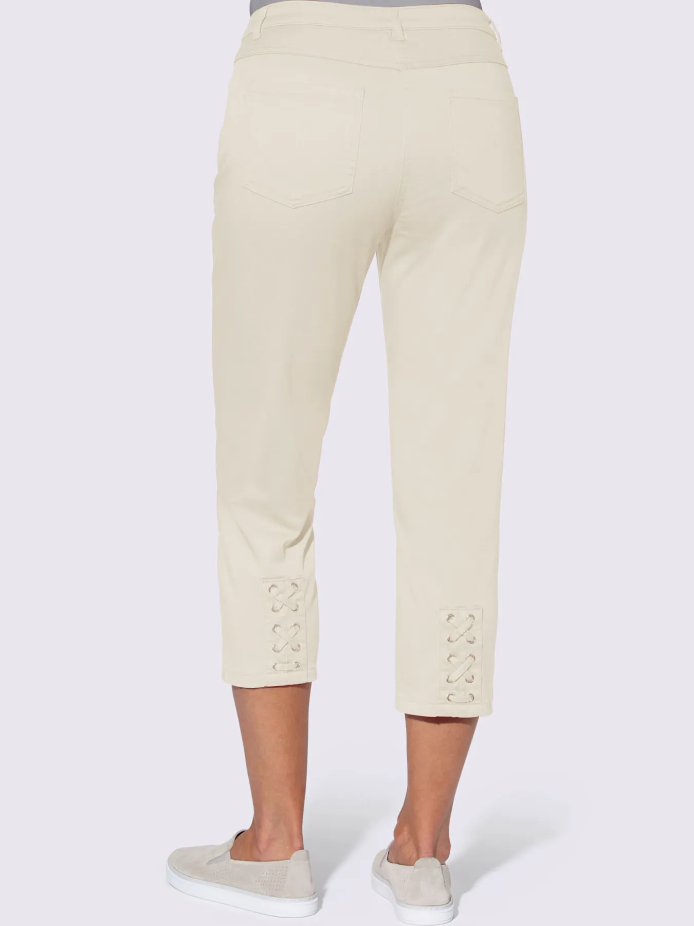 Jean 3/4 qualité coton doux sur la peau