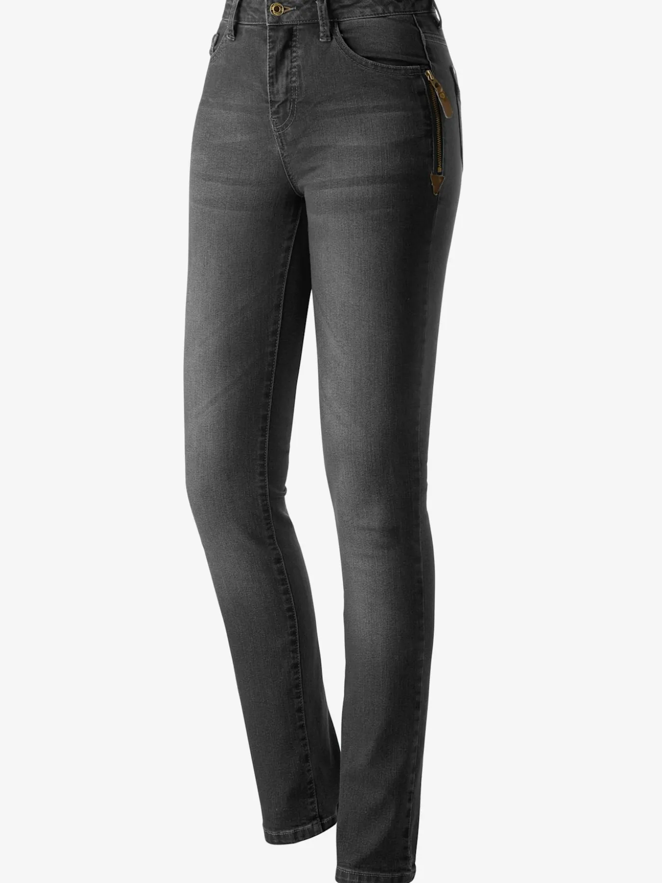 Jean avec poches originales en qualité extensible