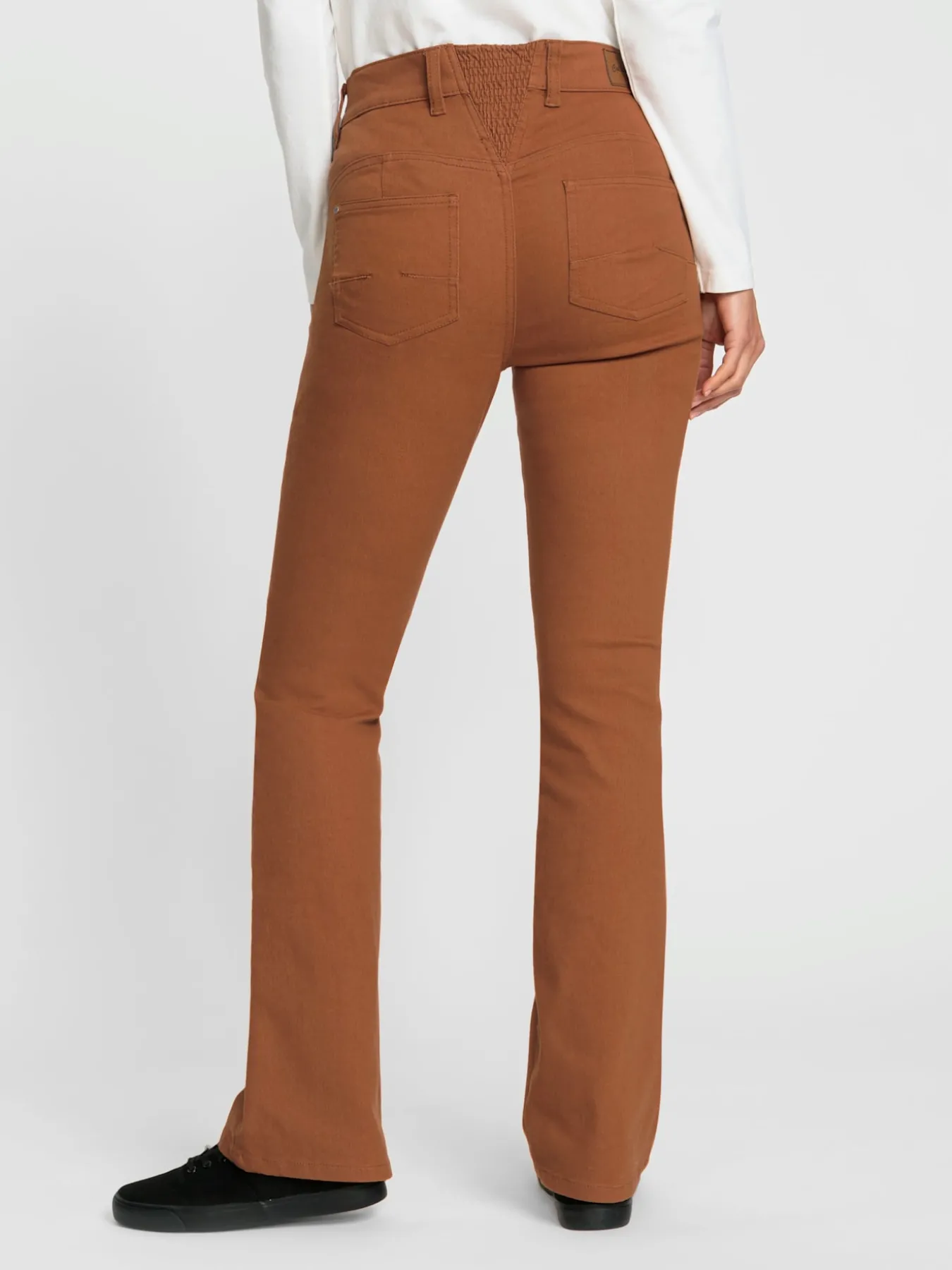 Jean bootcut avec coton