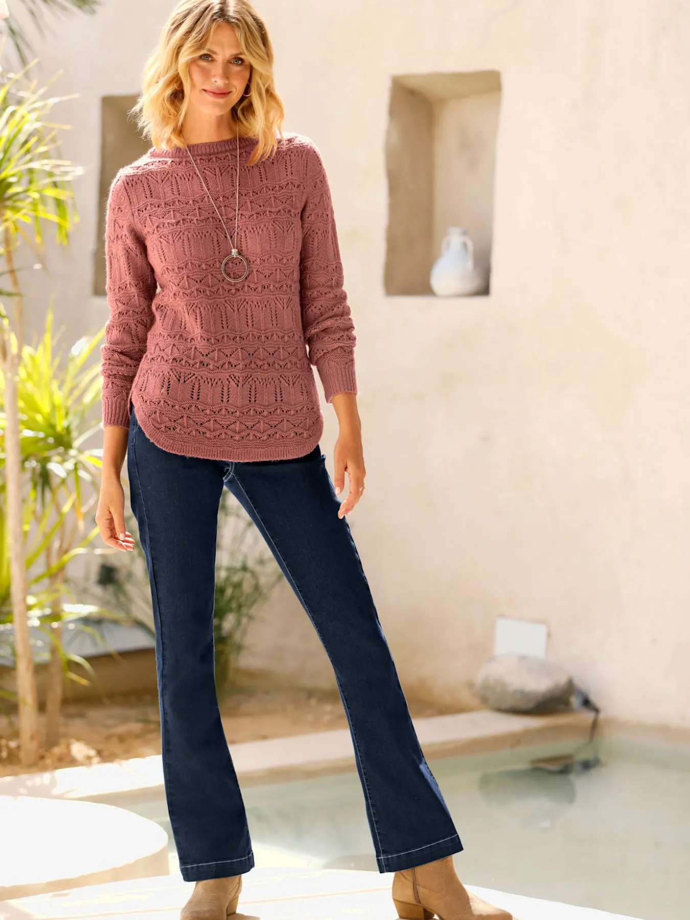 Jean bootcut qualité coton