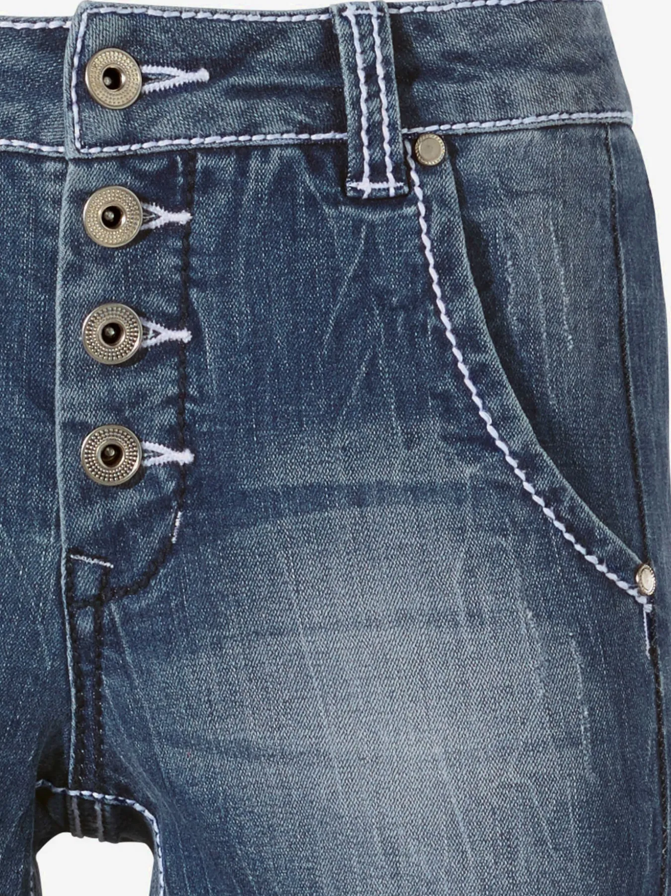 Jean boyfriend coupe droite