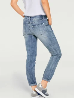 Jean boyfriend coupe droite