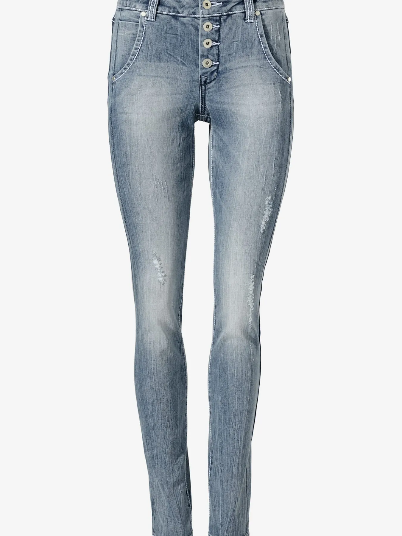 Jean boyfriend coupe droite