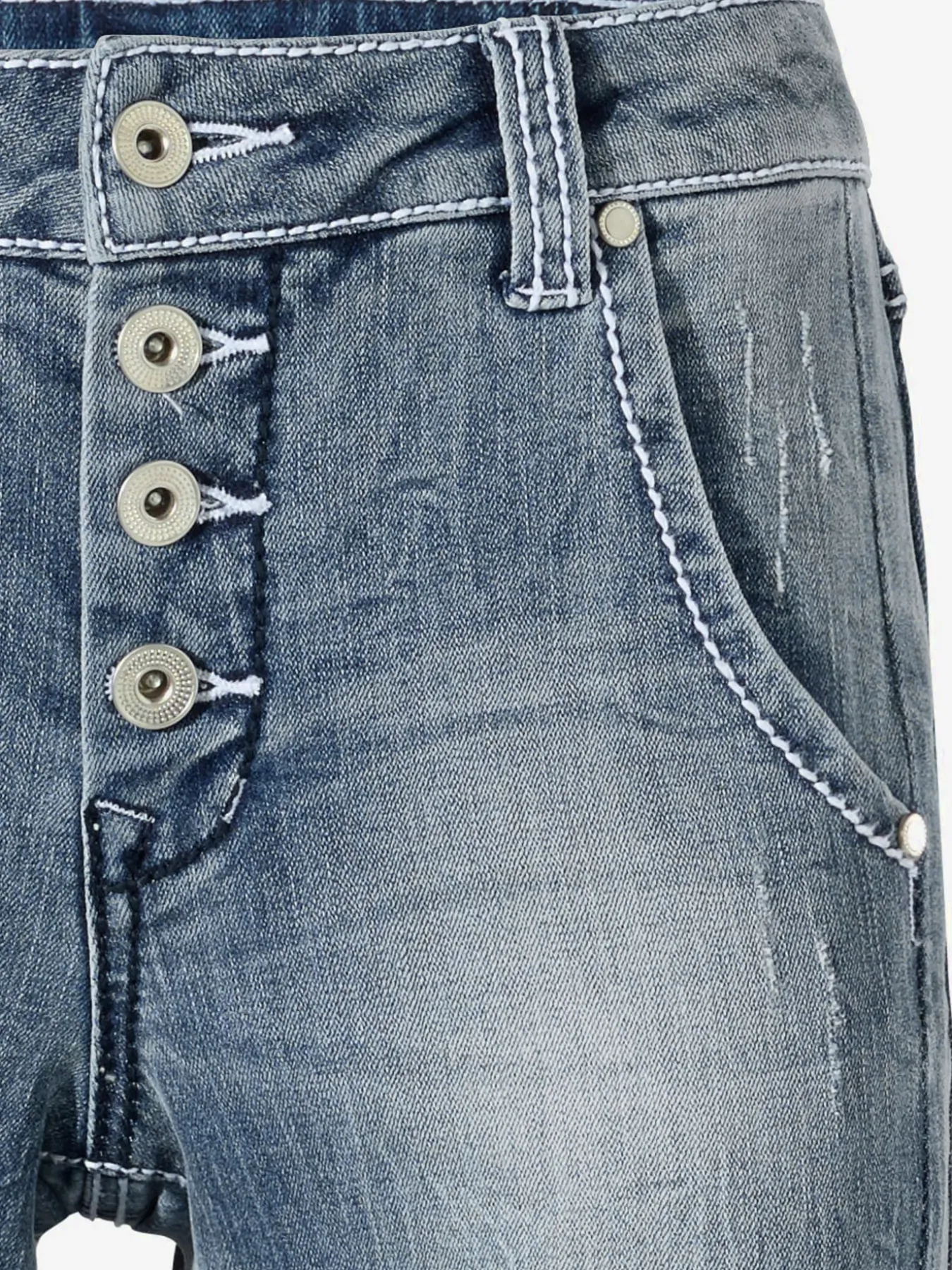 Jean boyfriend coupe droite