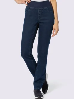 Jean ceinture élastique confortable