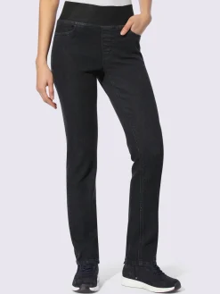 Jean ceinture élastique confortable