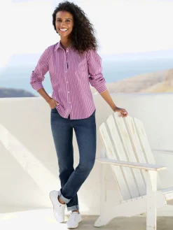 Jean ceinture élastique pour plus de confort
