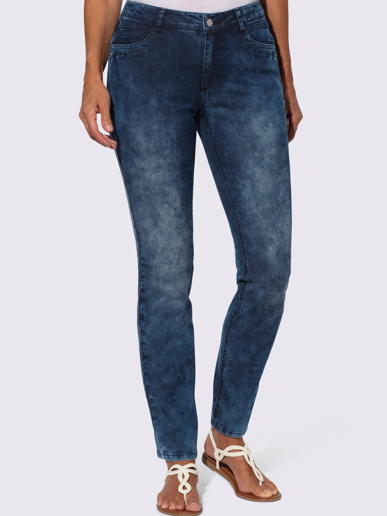 Jean coton extensible confortable