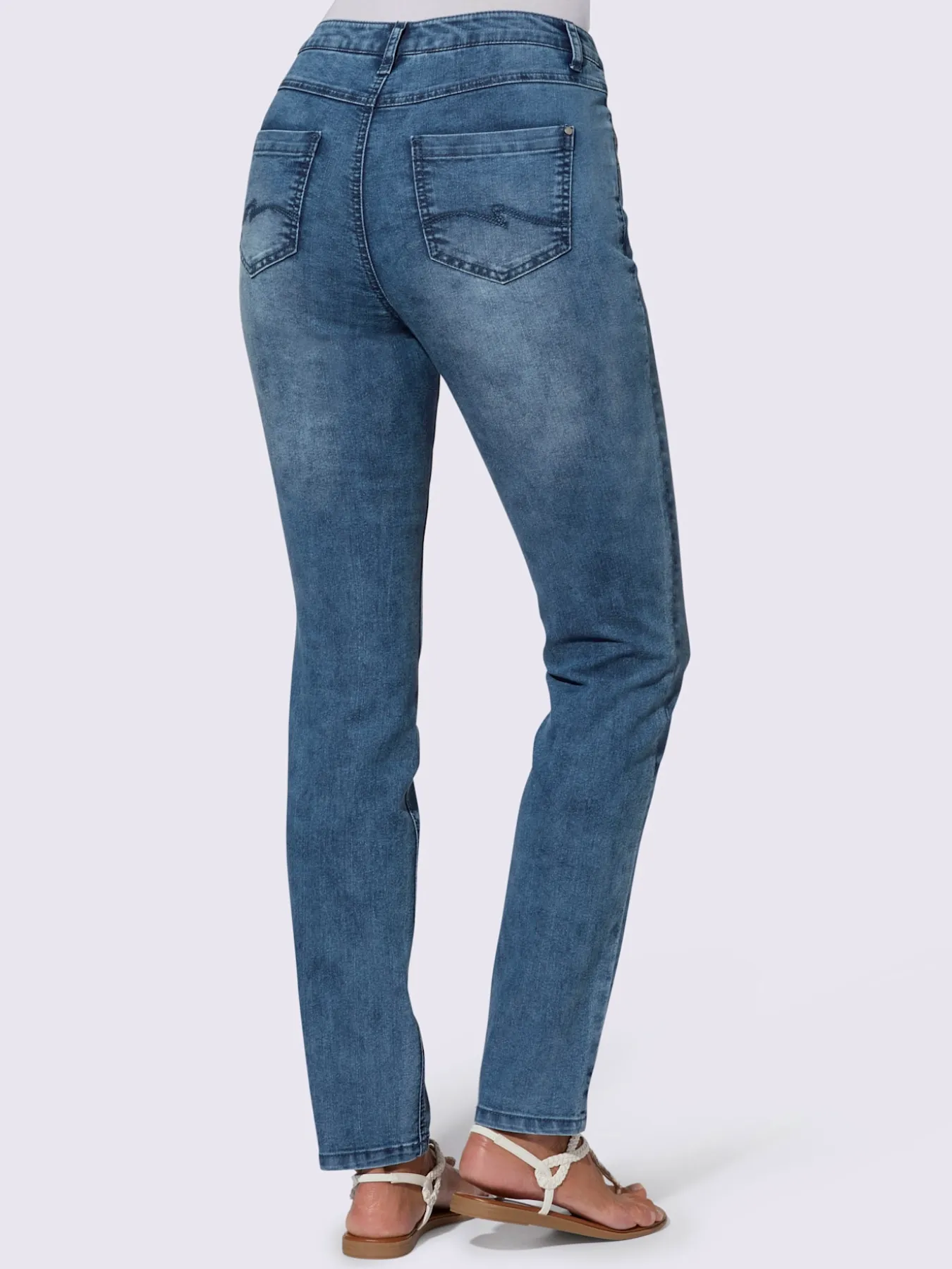 Jean coton extensible confortable