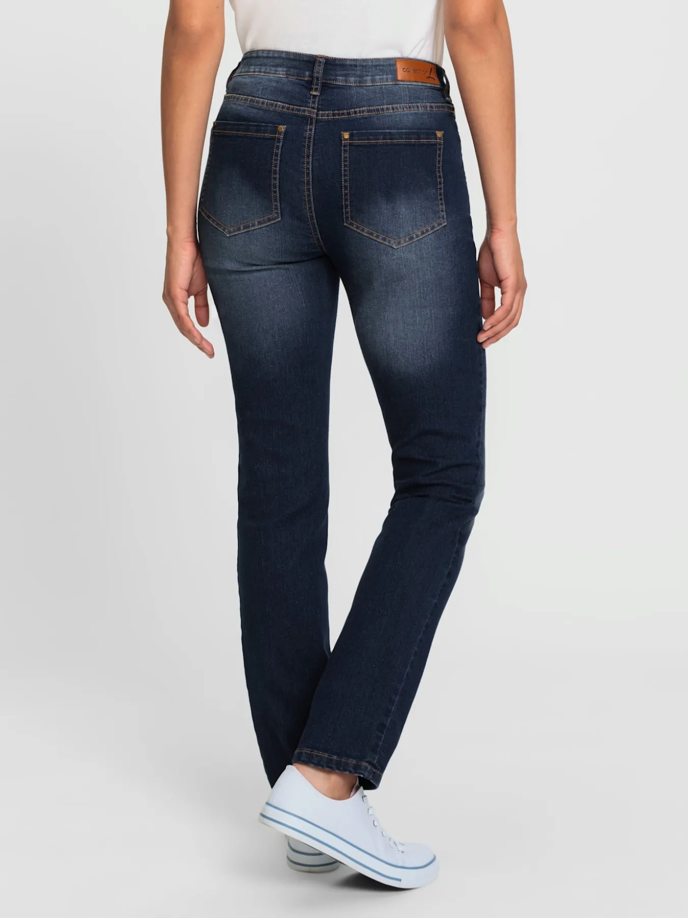 Jean droit avec coton