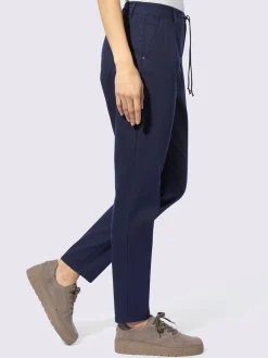 Jean extensible coulisse et lien à nouer
