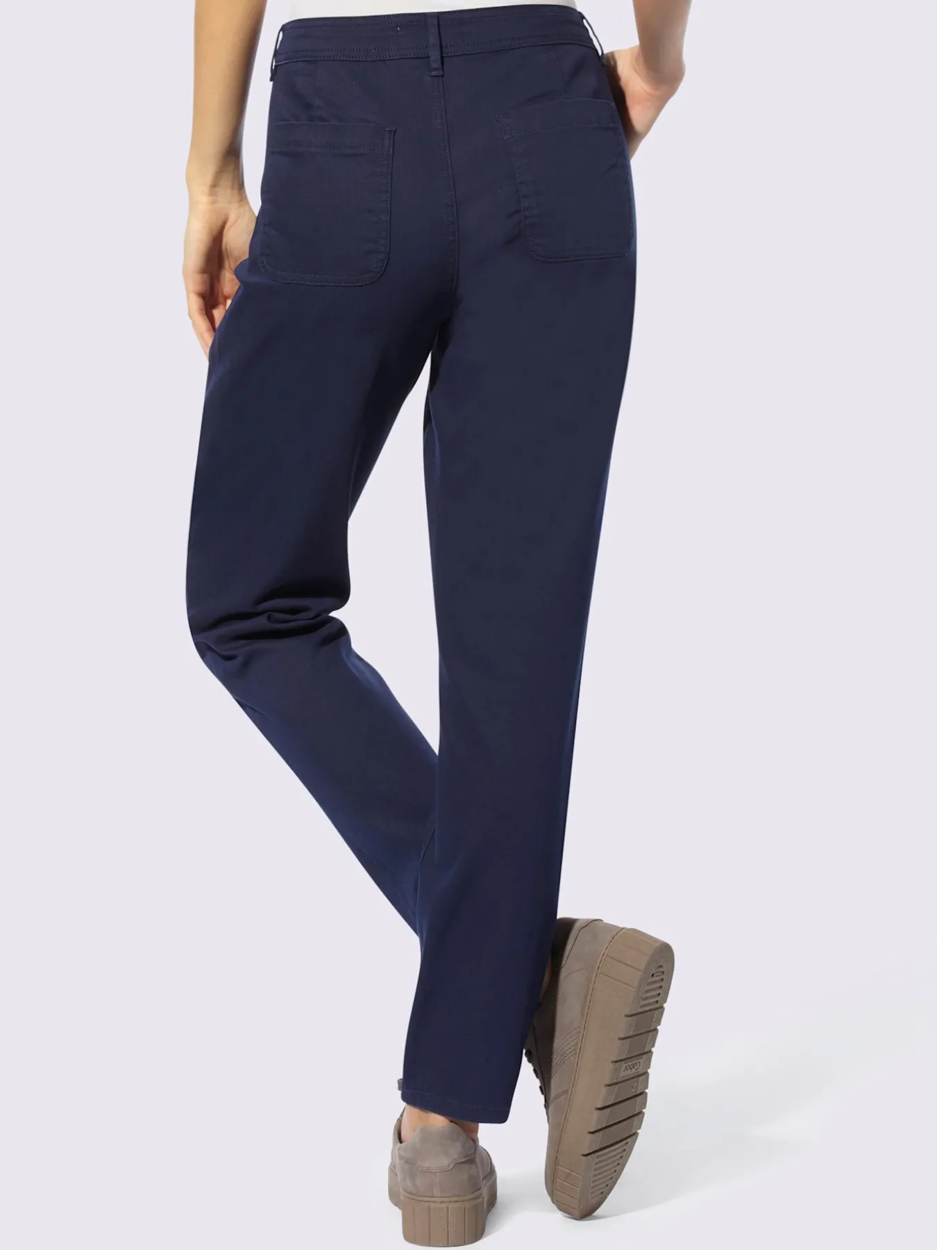Jean extensible coulisse et lien à nouer