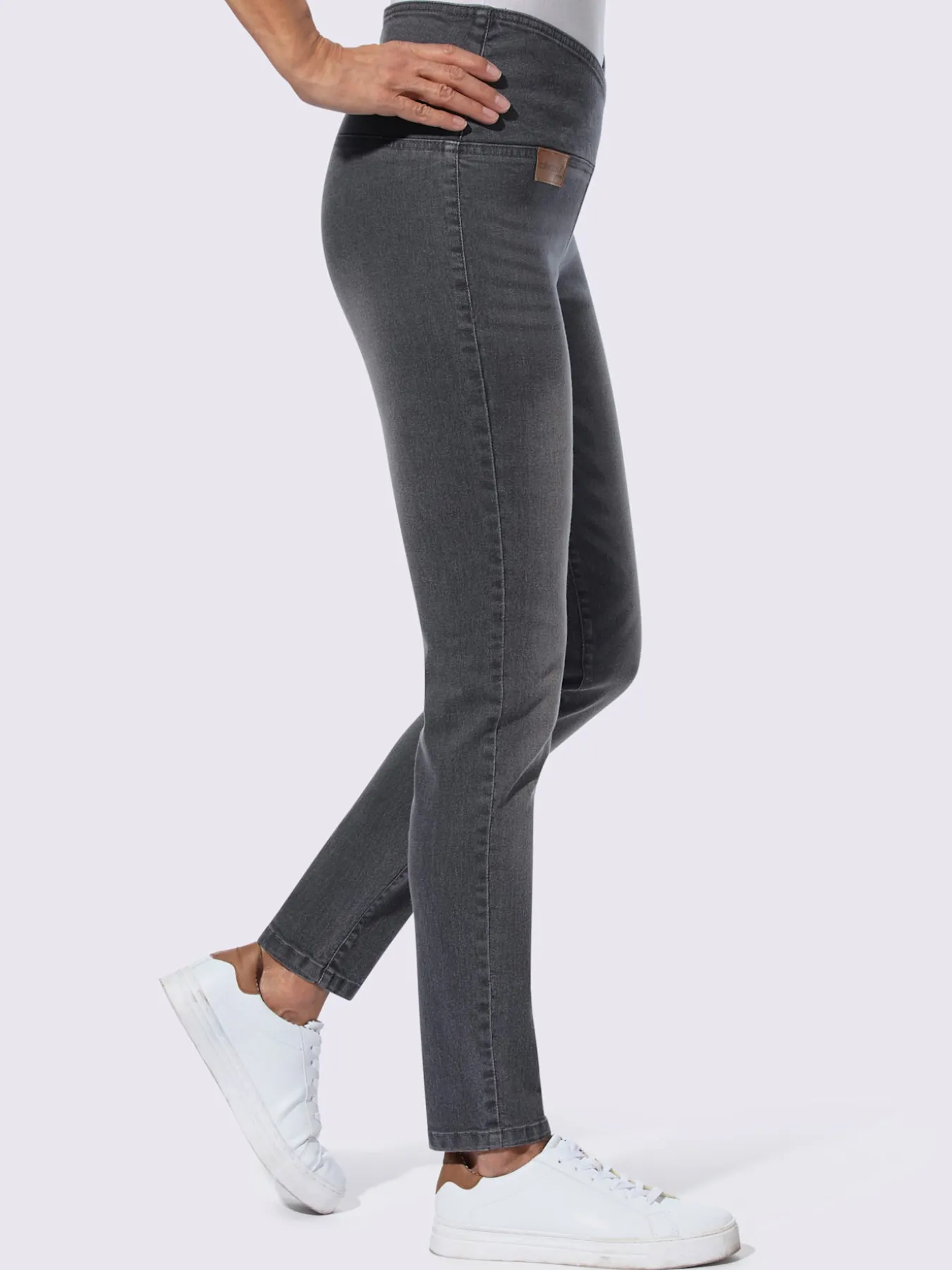 Jean extensible qualité coton doux sur la peau
