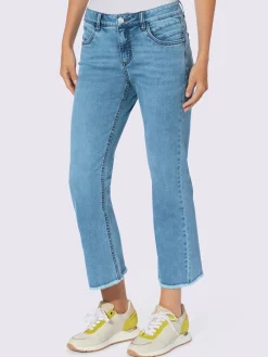 Jean push-up mélange de cotons agréable à porter