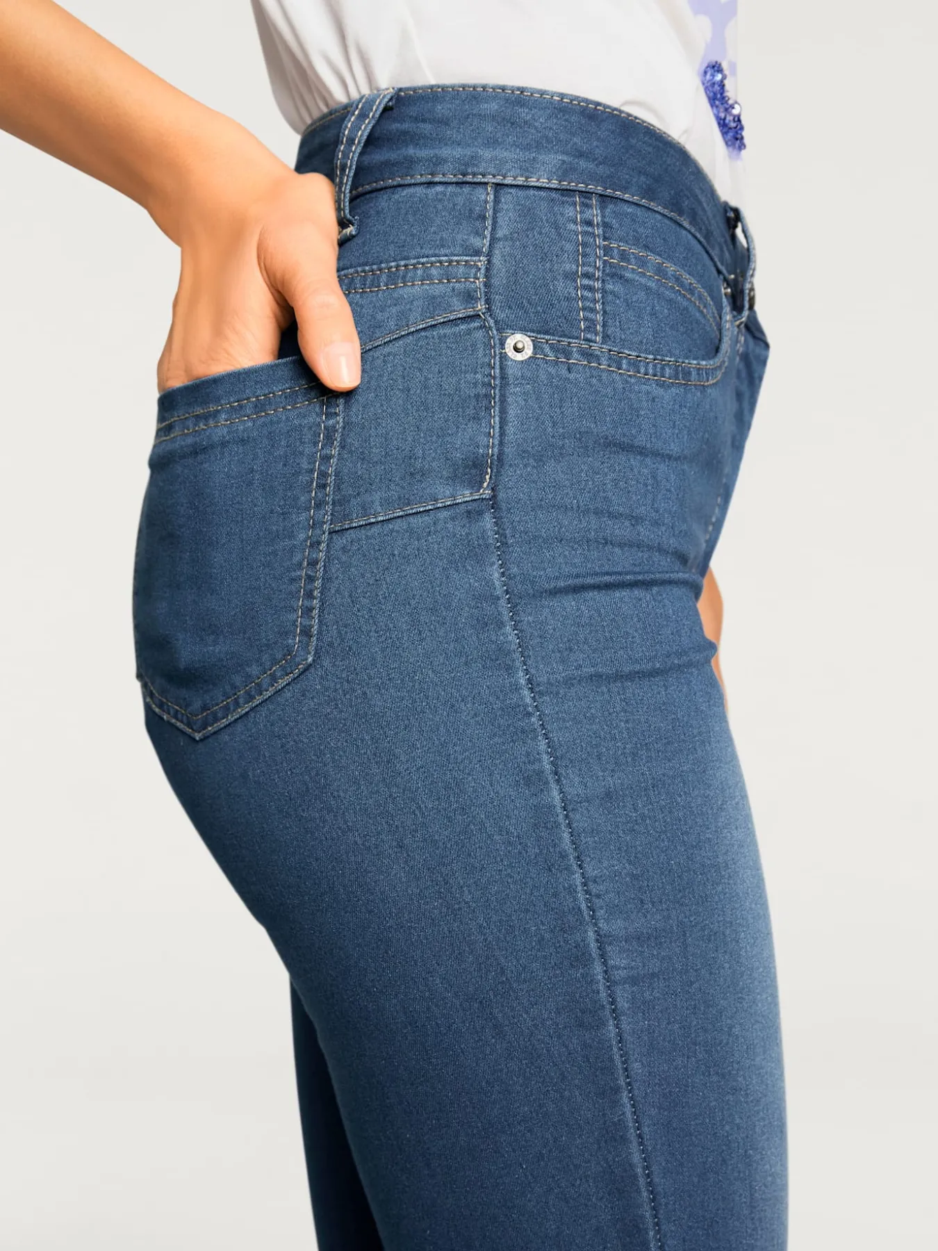 Jean skinny coupe skinny tendance