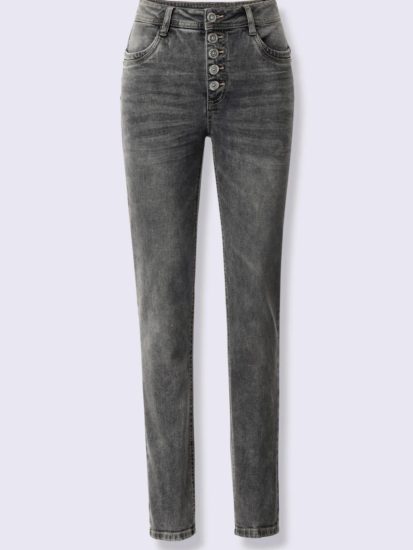 Jean skinny effet froissé tendance