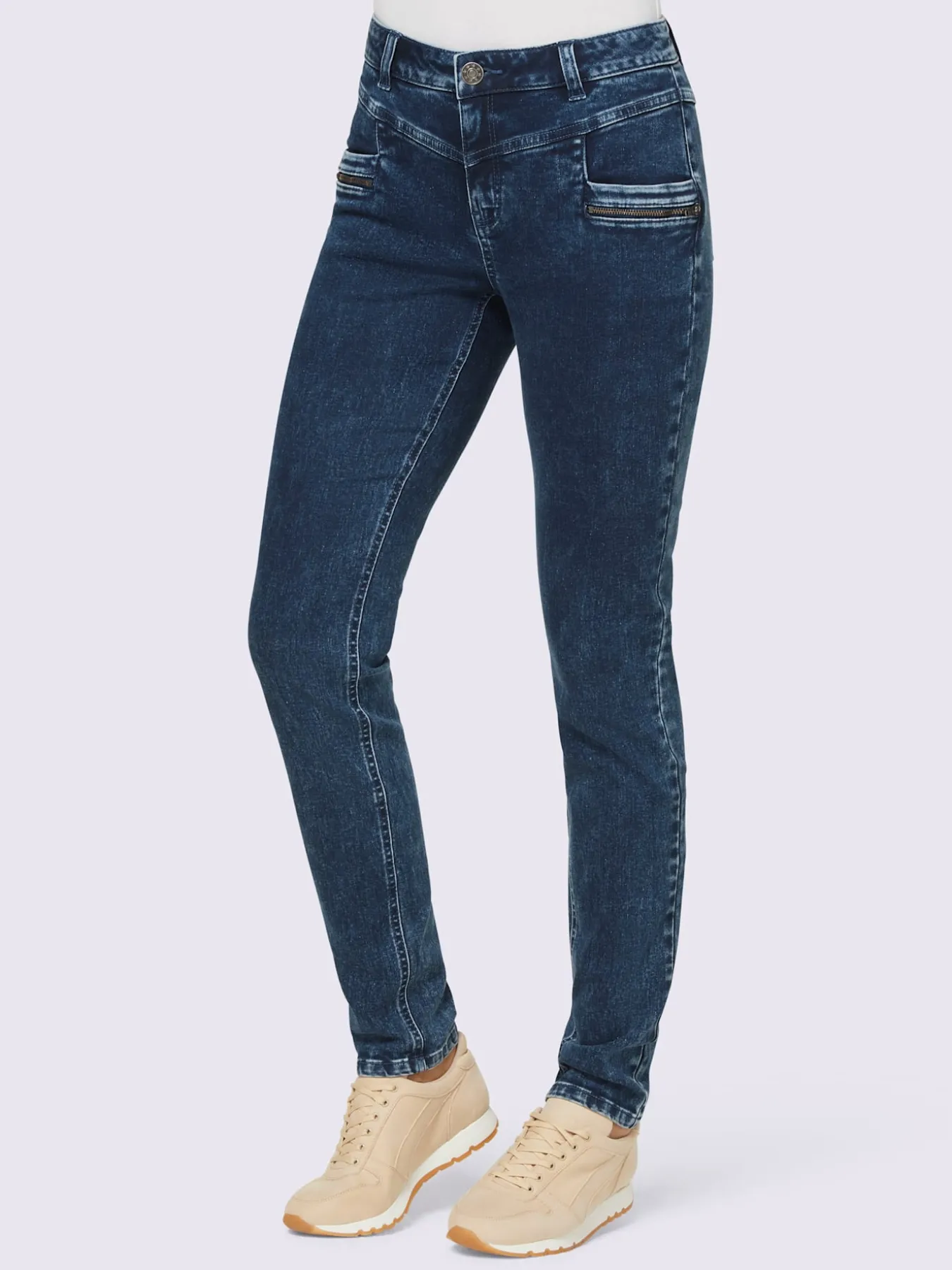 Jean skinny passants