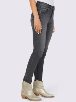 Jean skinny poches tendance