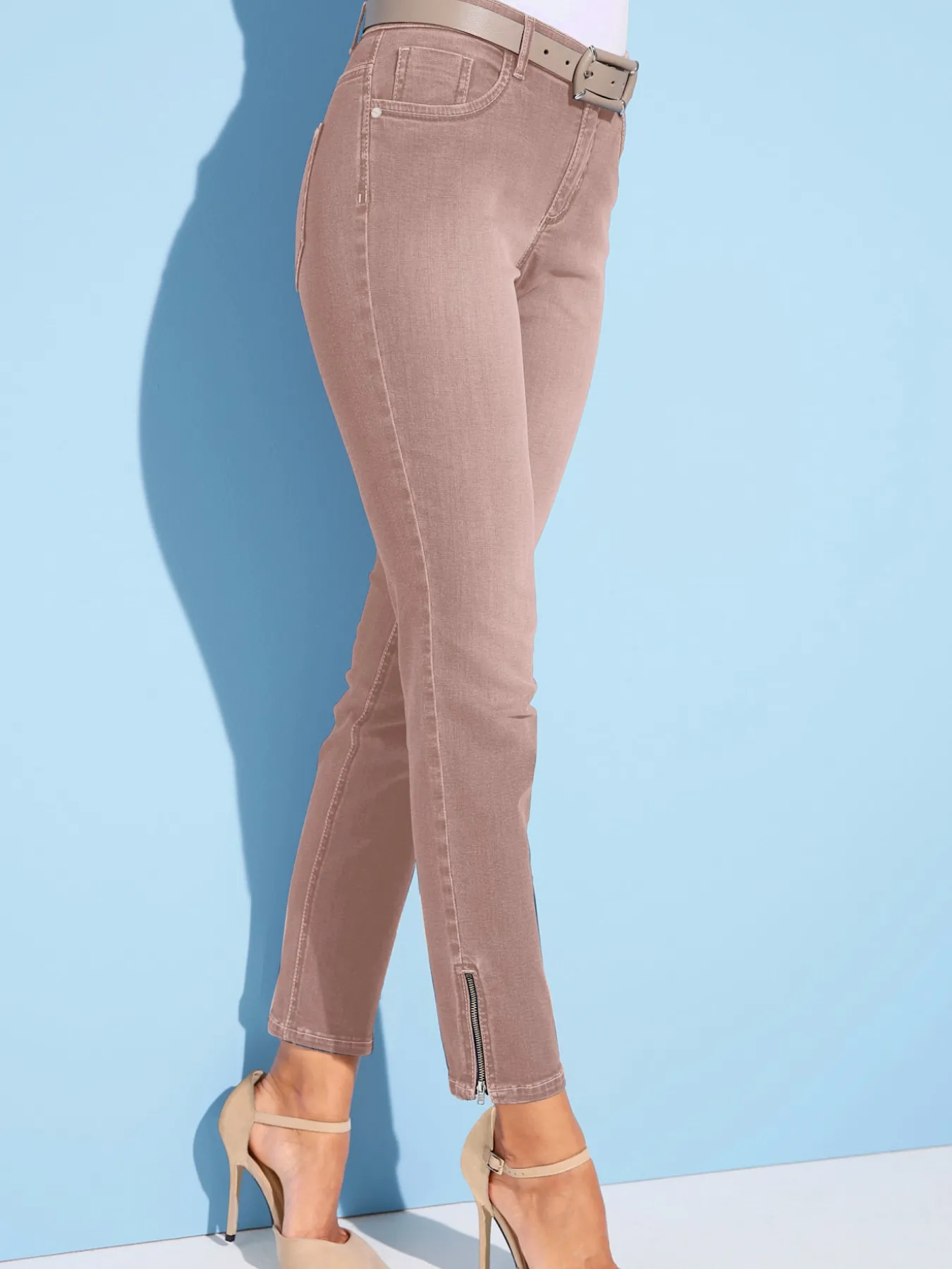 Jean stretch coupe féminine