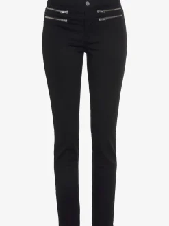 Jegging détails zippés devant