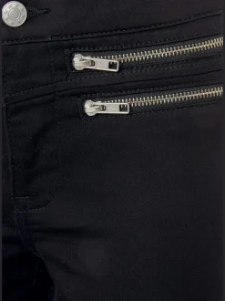 Jegging détails zippés devant