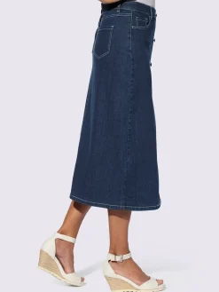 Jupe en jean 99% coton