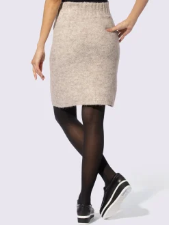 Jupe en tricot coupe confortable