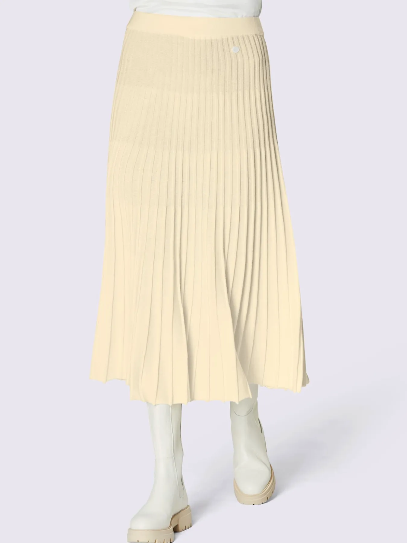 Jupe en tricot pure laine mérinos