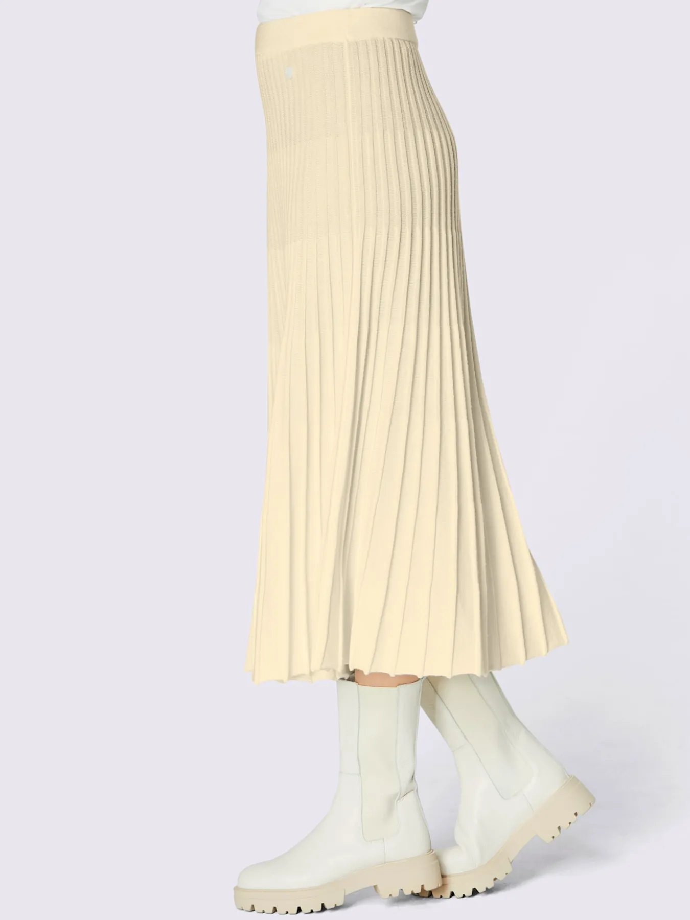 Jupe en tricot pure laine mérinos